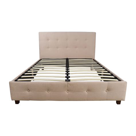 wayfair bed frame fabric